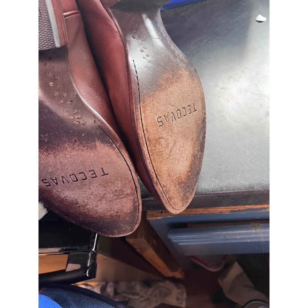 Tecovas The Earl Roper Calfskin Leather Western Cowboy Boots Round Toe 9.5 EE - Picture 8 of 9